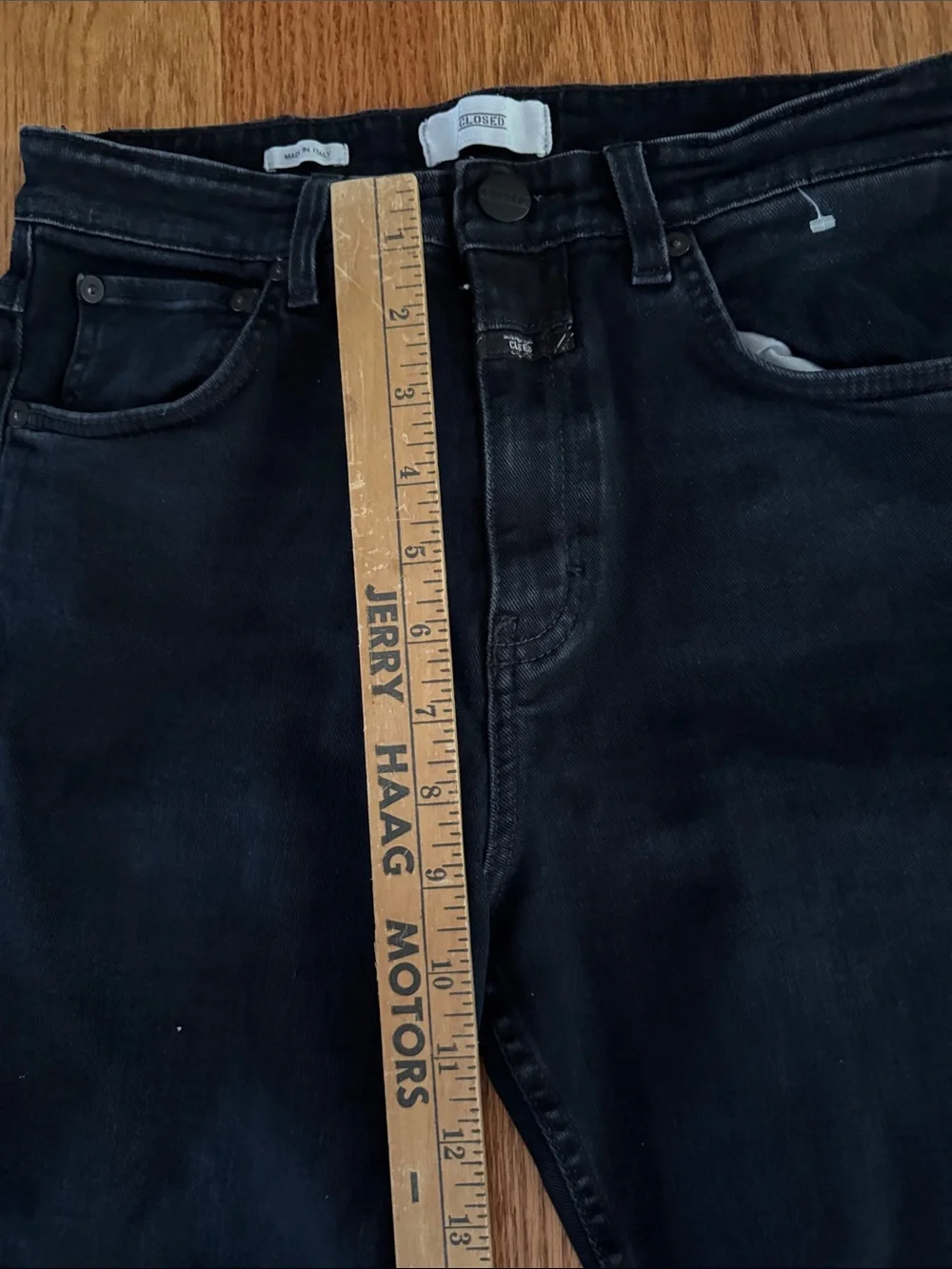 Closed Black Straight Leg Women’s Jeans - Clean Denim